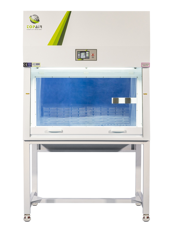 Educational Ductless Fume Hood with All-Round Clear Glass - TOPAIR ...